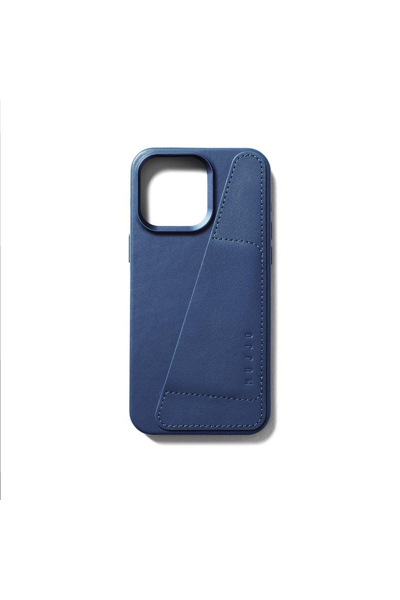 Full Leather Wallet Case for iPhone 15 Pro Max, Main, color, Monaco Blue