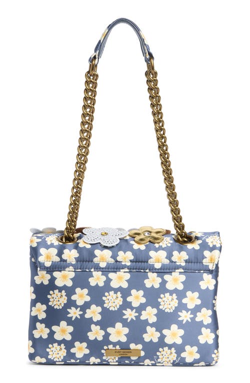 Kurt Geiger London Kensington Daisy Convertible Shoulder Bag In Blue