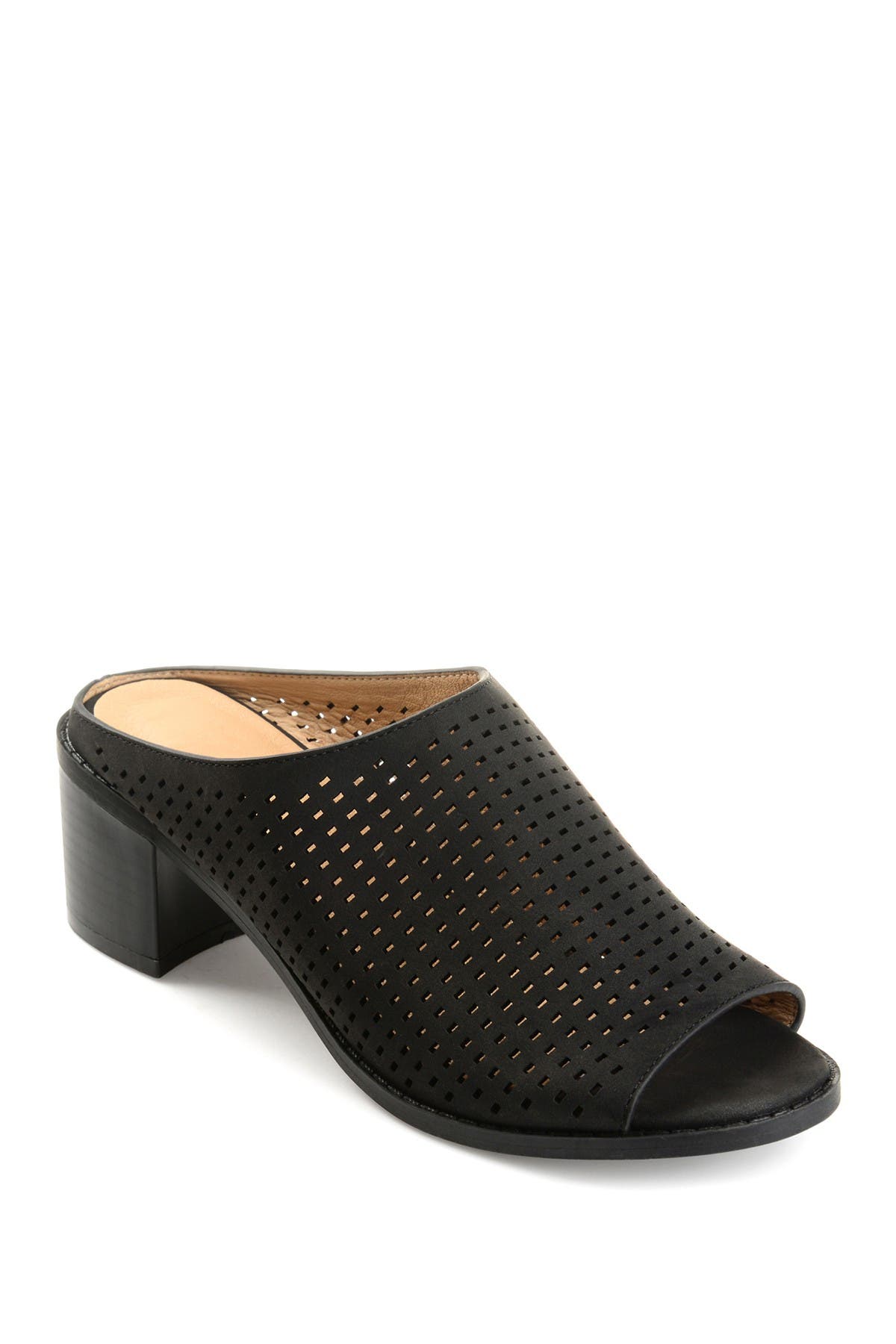 JOURNEE Ziff Perforated Mule, Main, color, 