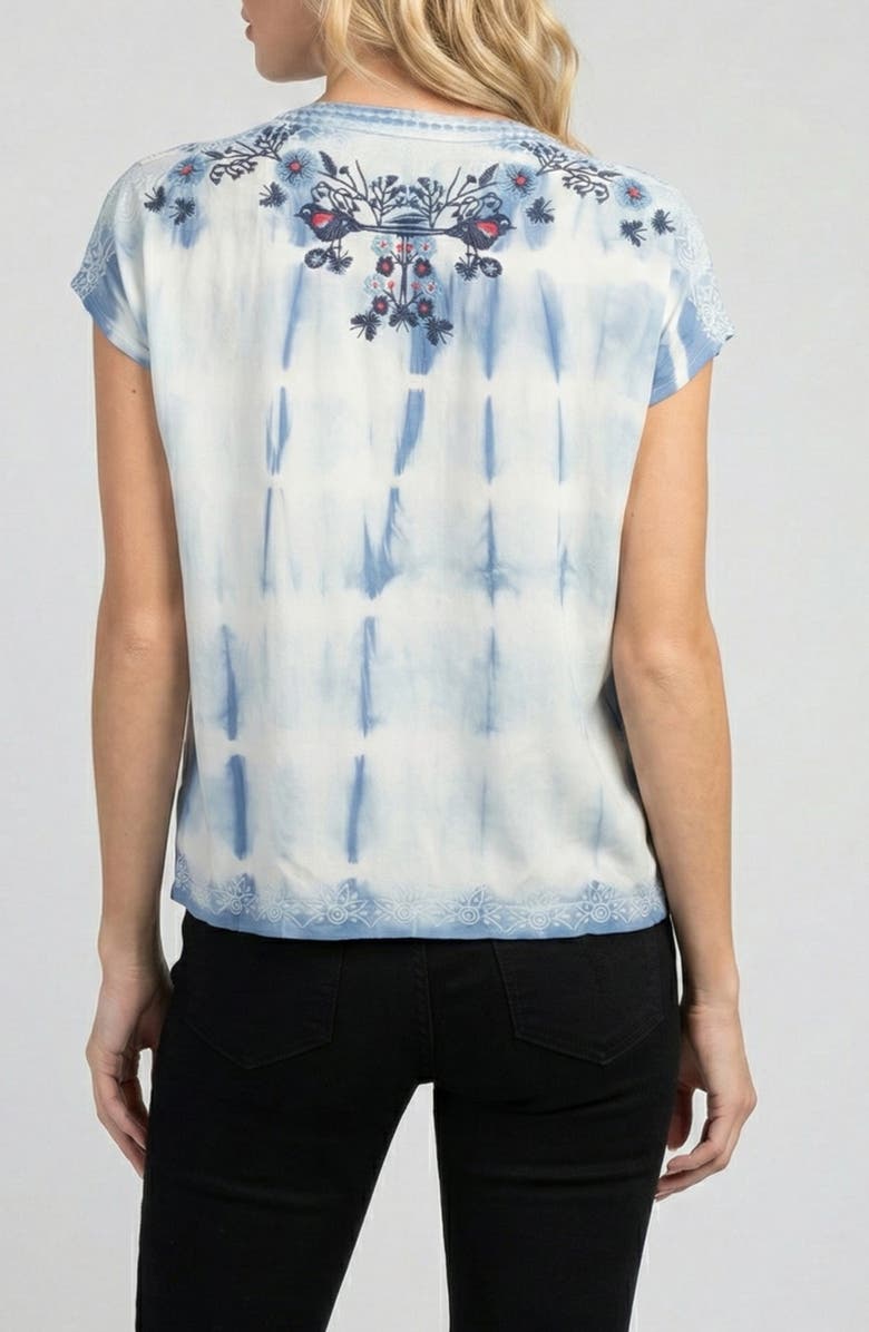 APNY Embroidered Tie Dye Top, Alternate, color, 