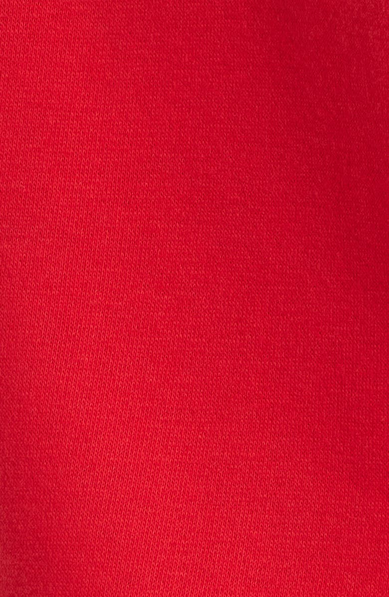 Princess Polly Logo Recycled Cotton Blend Graphic Hoodie, Alternate, color, Red