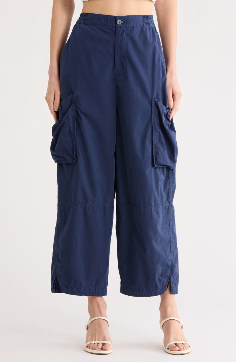 Simkhai Easton Cargo Pants, Main, color, Midnight
