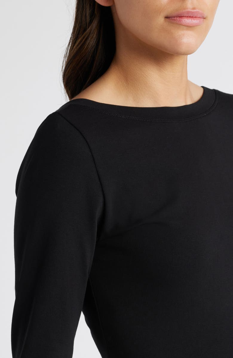 Charles Henry Open Back Long Sleeve Maxi Dress | Nordstromrack