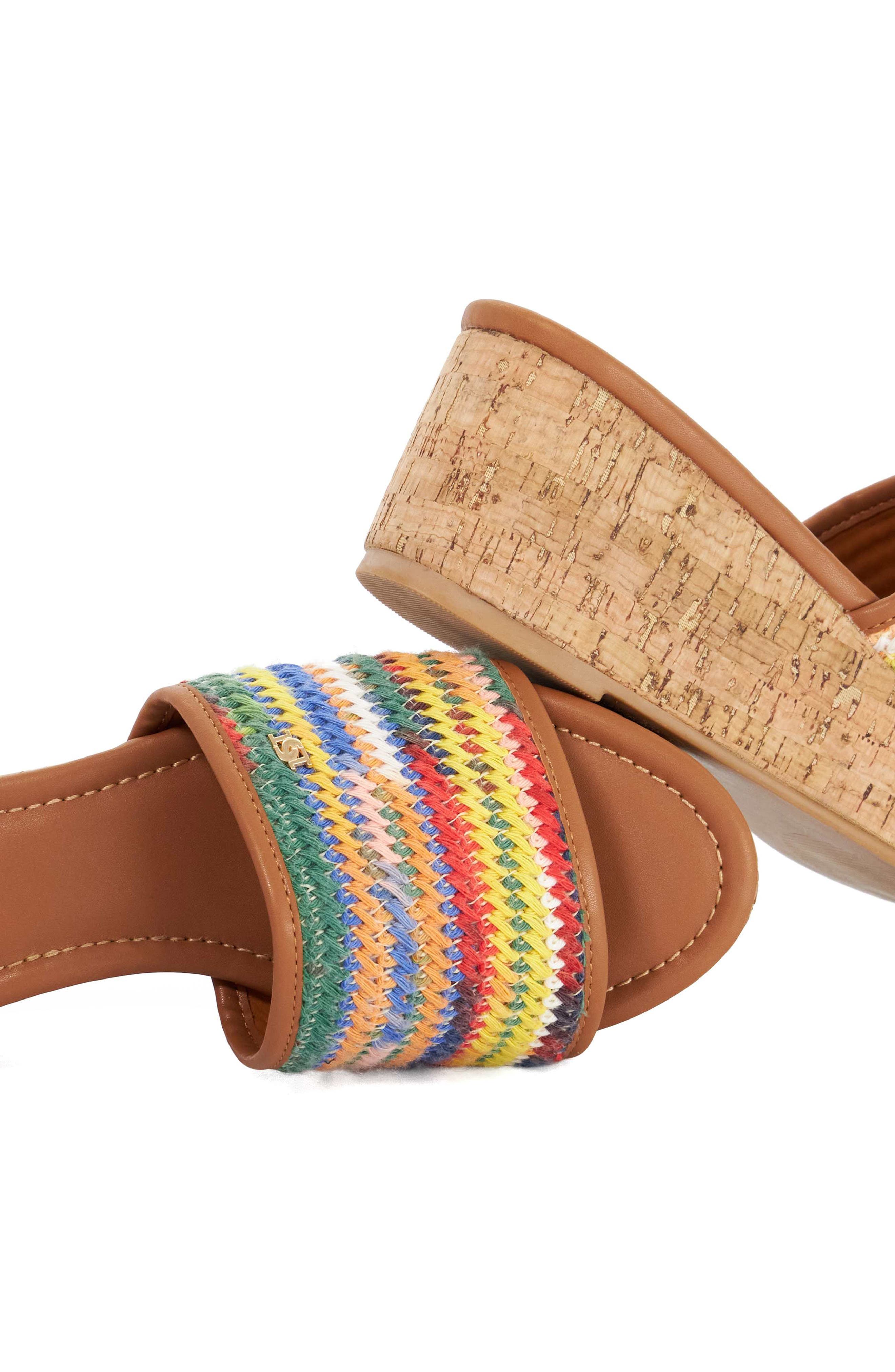 Dune London Kissess Slide Sandal, Alternate, color, Multi