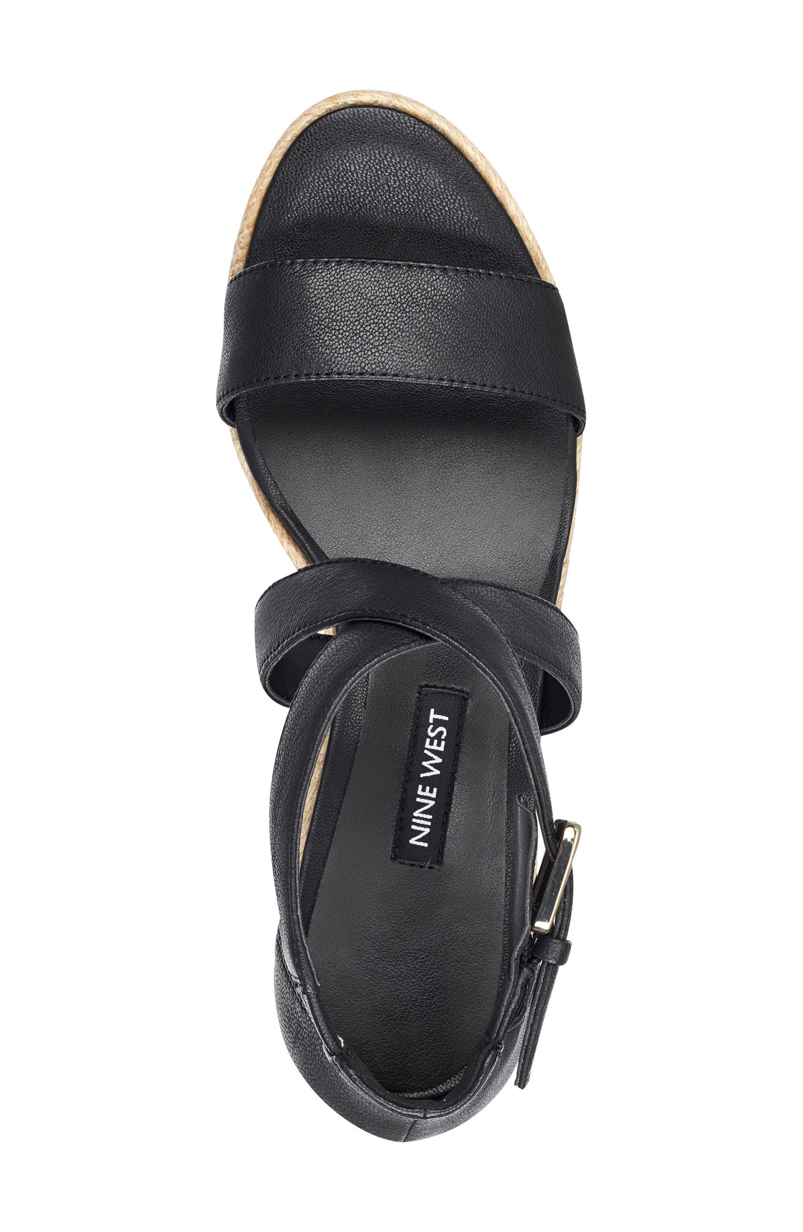 Nine West Jorjapeach Espadrille Wedge Sandal, Alternate, color, 