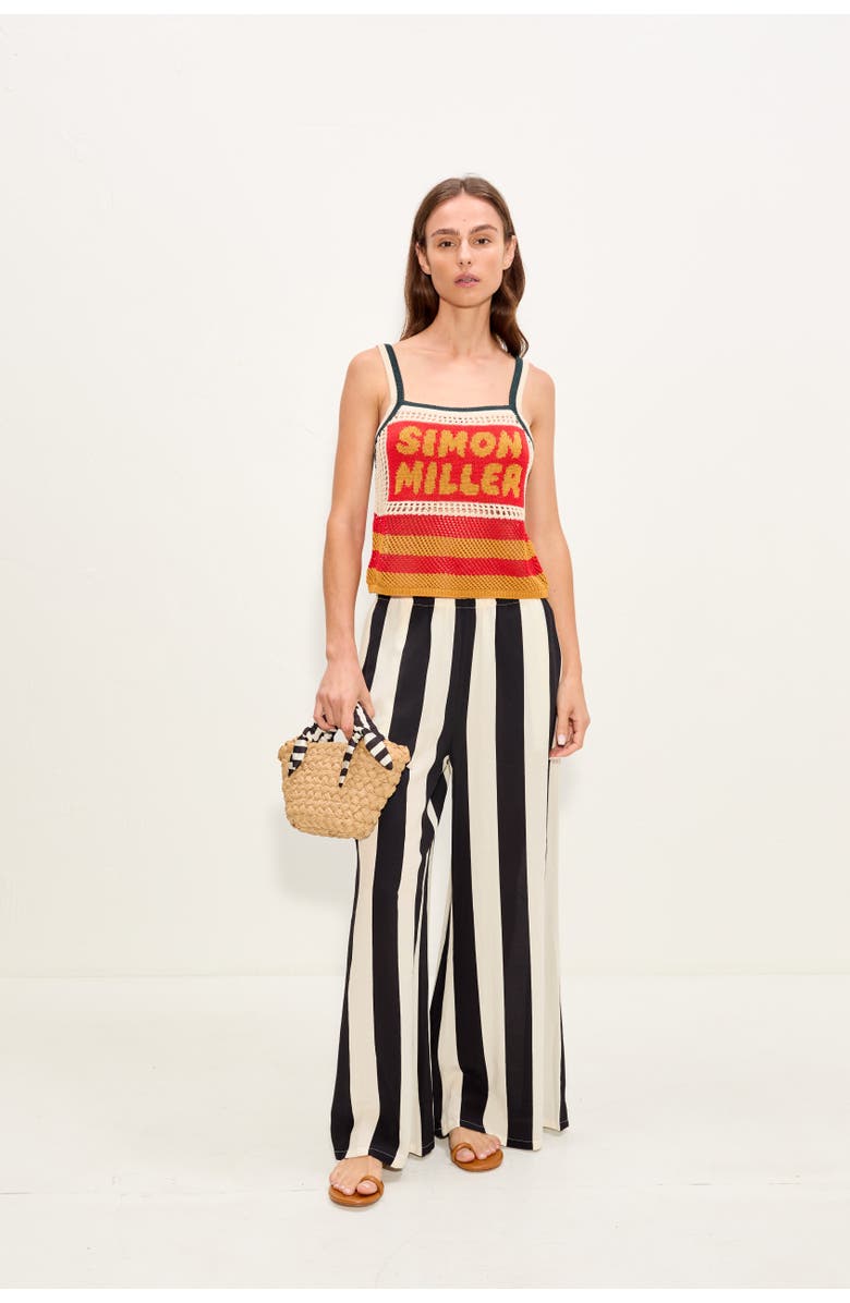 SIMONMILLER Dibby Crochet Top, Main, color, Classic Dibby Graphic