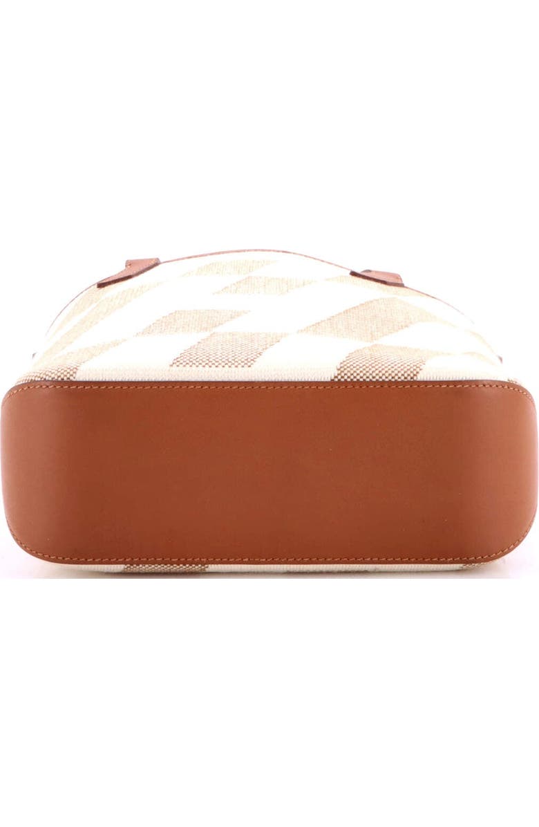 Pre-Owned Hermes Cabas H en Biais Tote Canvas with Leather 27, Alternate, color, Gold