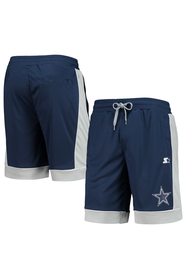 Men's G-III Sports by Carl Banks Navy/Gray Dallas Cowboys Fan Favorite Fashion Shorts, Alternate, color, Navy