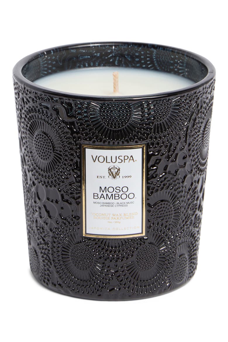 Moso Bamboo Boxed Classic Candle, Alternate, color, MOSO BAMBOO