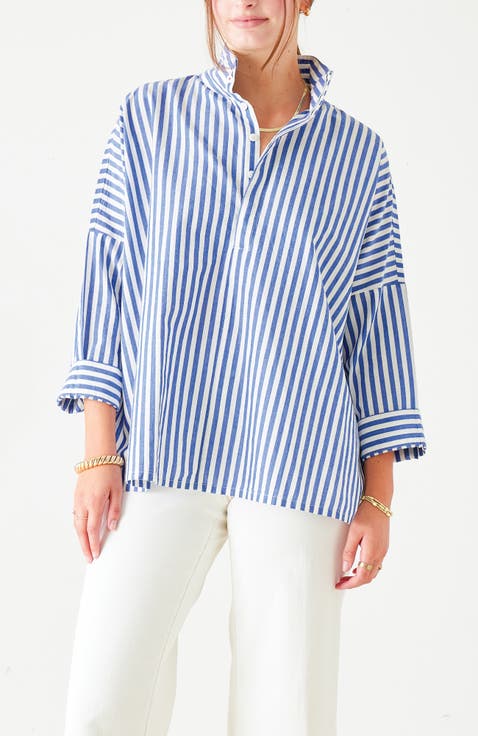 Emerson Pop Up Collar Top