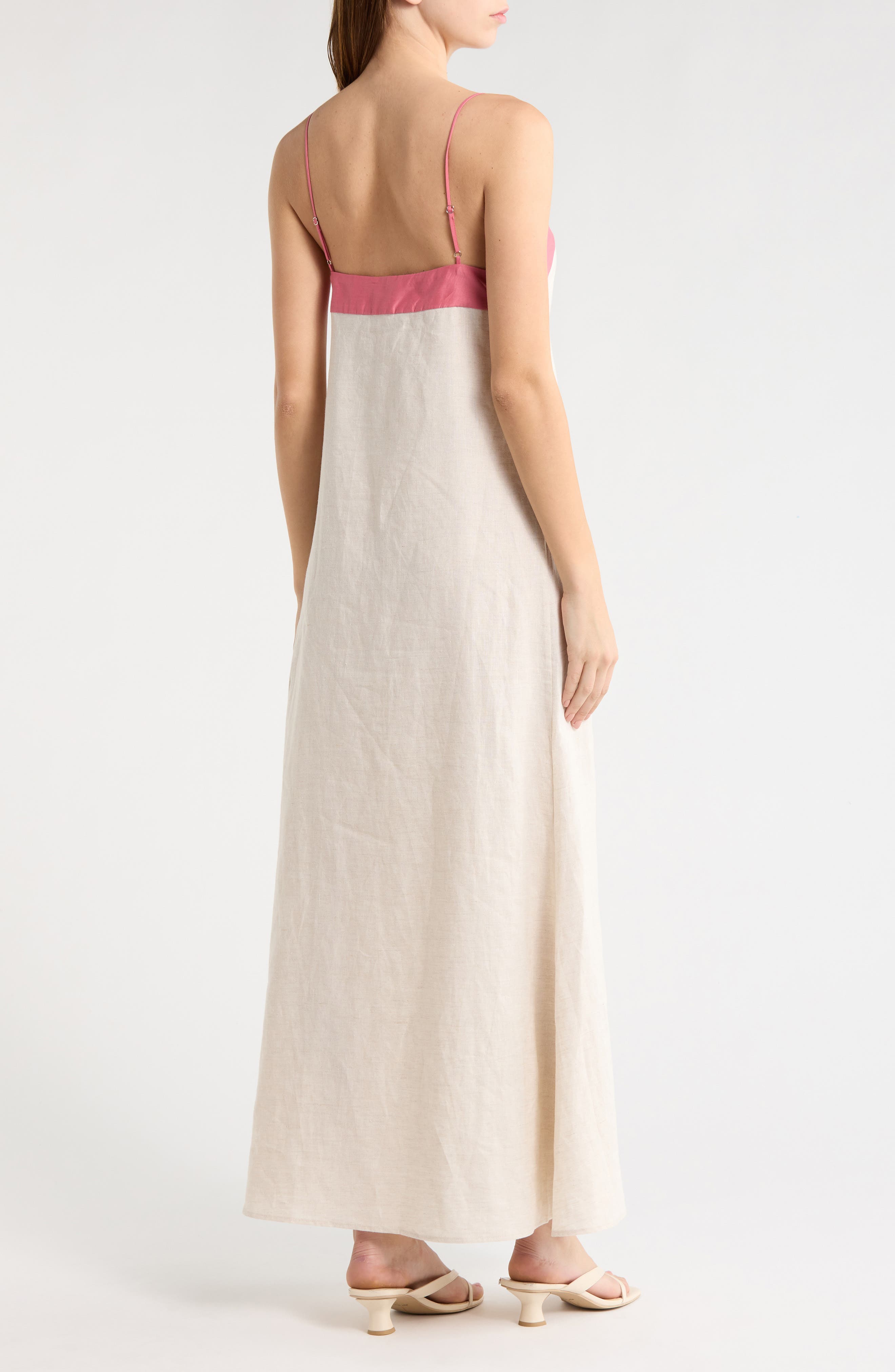 Laura Linen Maxi Dress - image 2