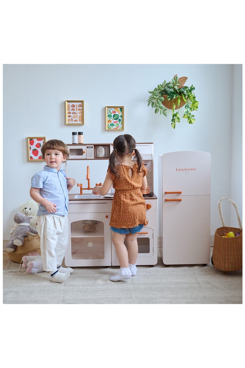 Little Chef Normandie Play Kitchen & Accessories, Alternate, color, WHITE