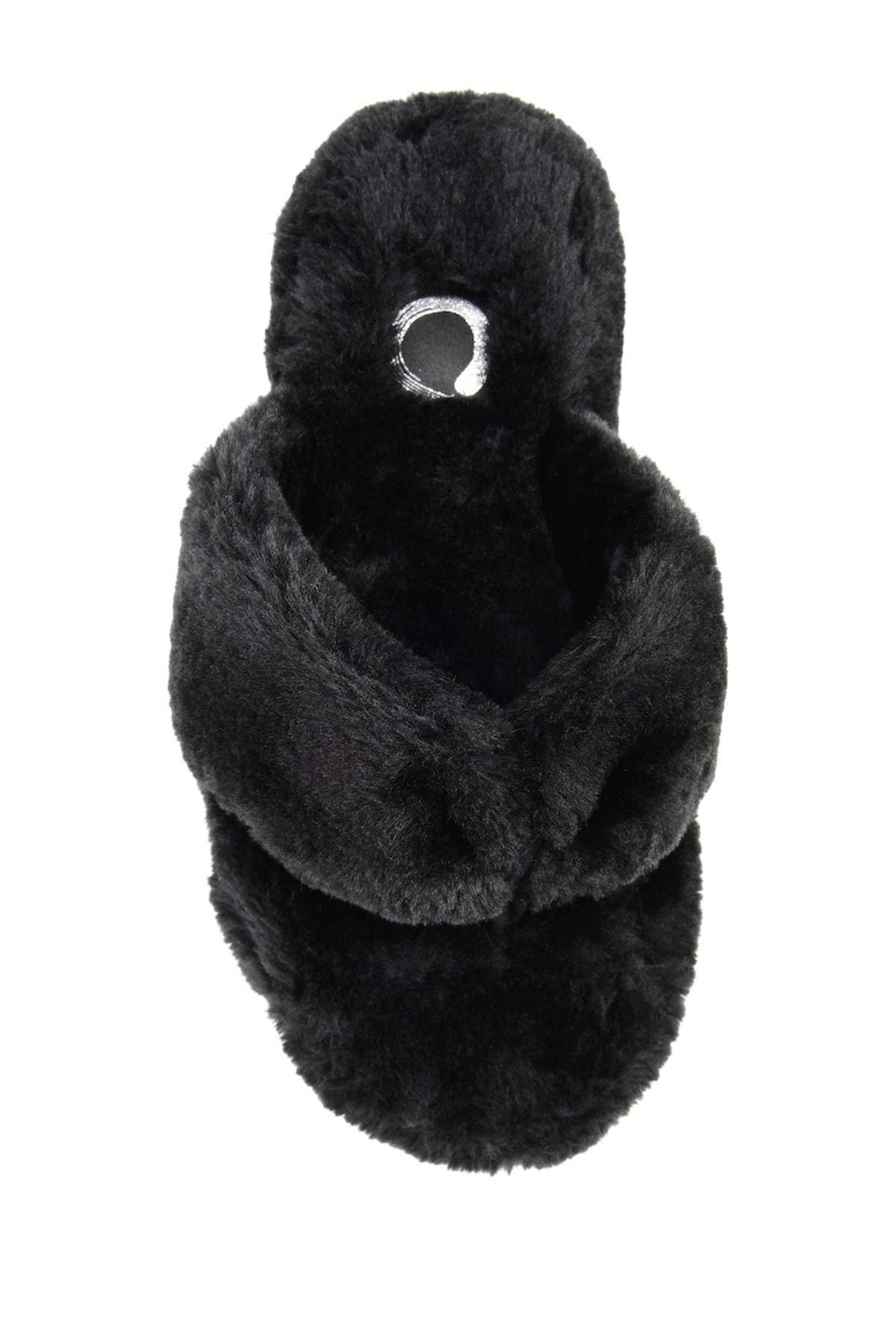 Journee Collection Dream Faux Fur Slipper, Alternate, color, 