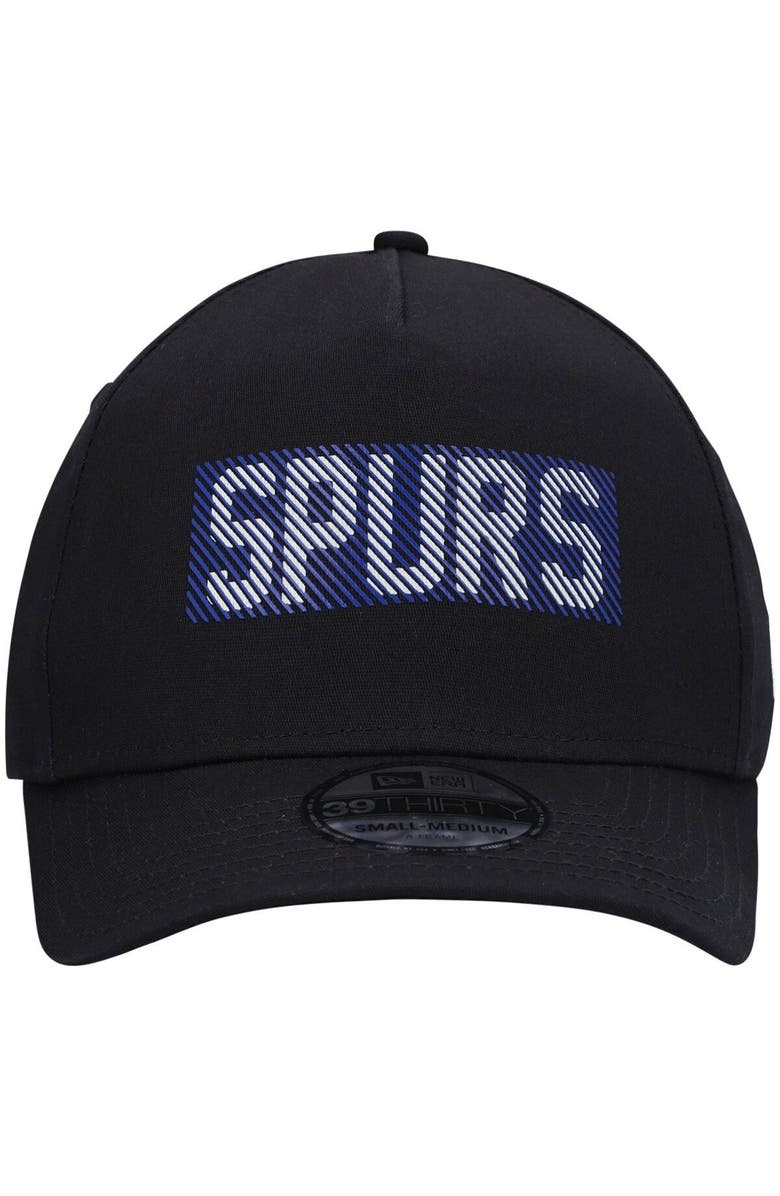 New Era Men's New Era Black Tottenham Hotspur HD Logo A-Frame 39THIRTY Flex Hat, Alternate, color, 