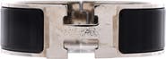 Pre-Owned Hermes Clic H Bracelet Enamel Wide
