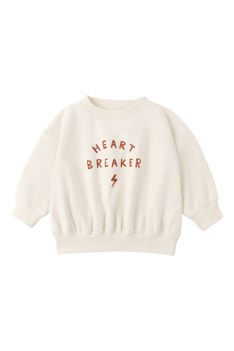 Heart Breaker Sweatshirt, Main, color, NATURAL