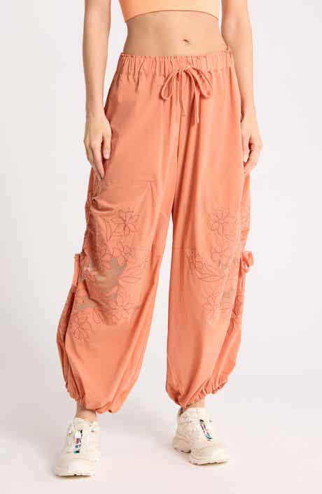 Wild Bloom Embroidered Pants