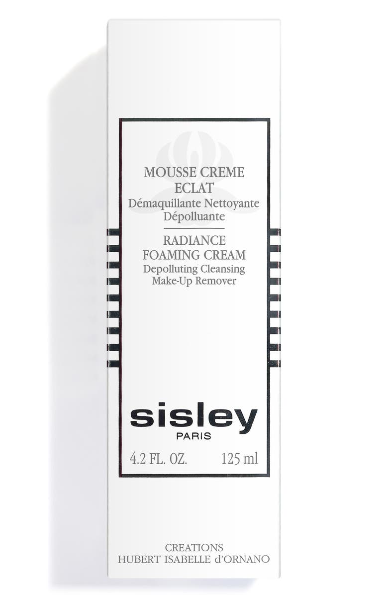 Sisley Paris Radiance Foaming Cream Cleansing Makeup Remover, Alternate, color,