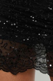Princess Polly Ambrosa Sequin Lace Mini Skort