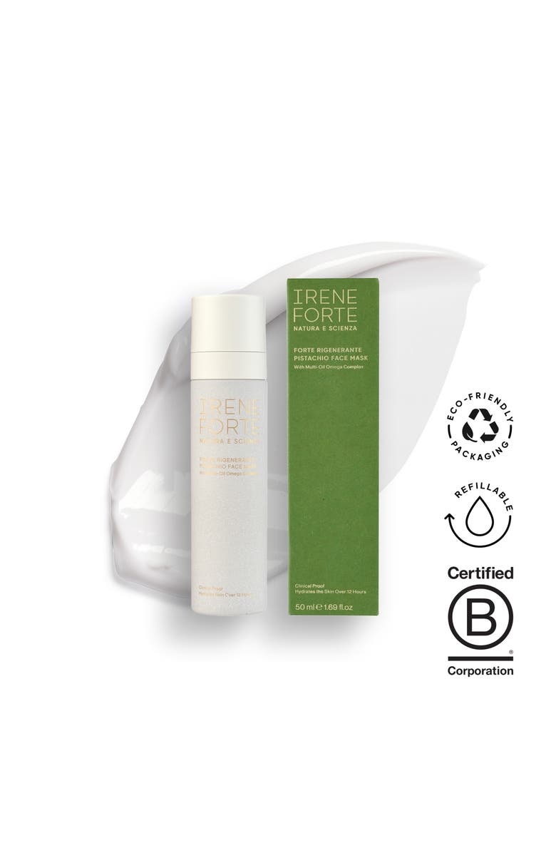 IRENE FORTE Pistachio Face Mask, Alternate, color, NO COLOR
