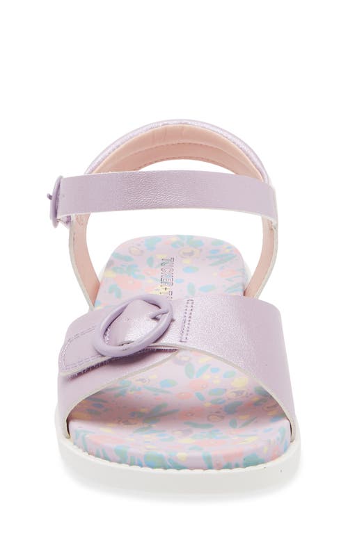 Tucker + Tate Kids' Isabel Sandal In Lavender Shimmer