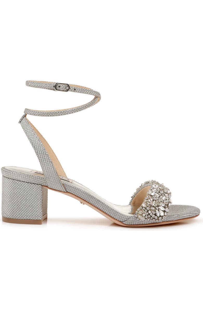 Badgley Mischka Collection Badgley Mischka Jada Embellished Sandal, Alternate, color,