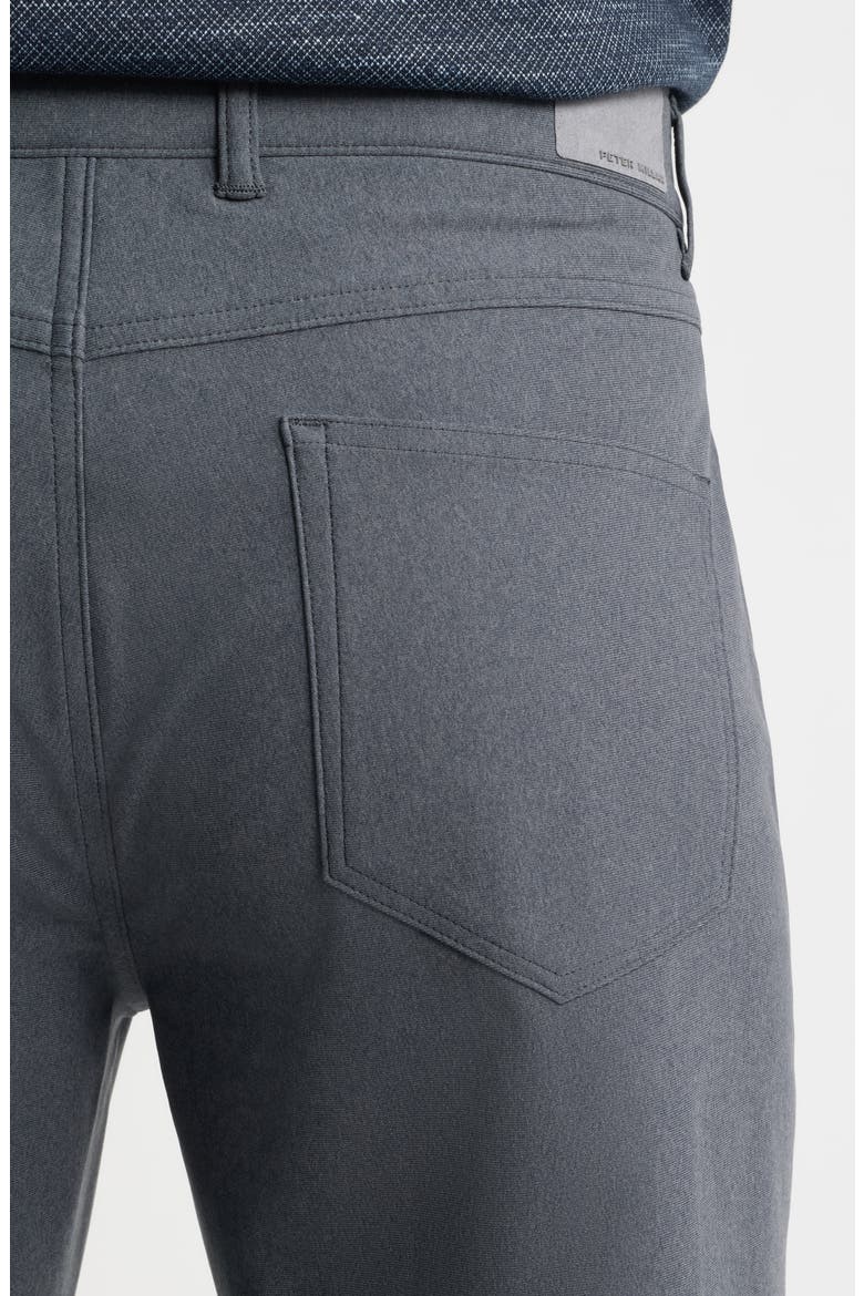 Brevard Performance Flannel Five-Pocket Pants, Alternate, color, IRIDIUM