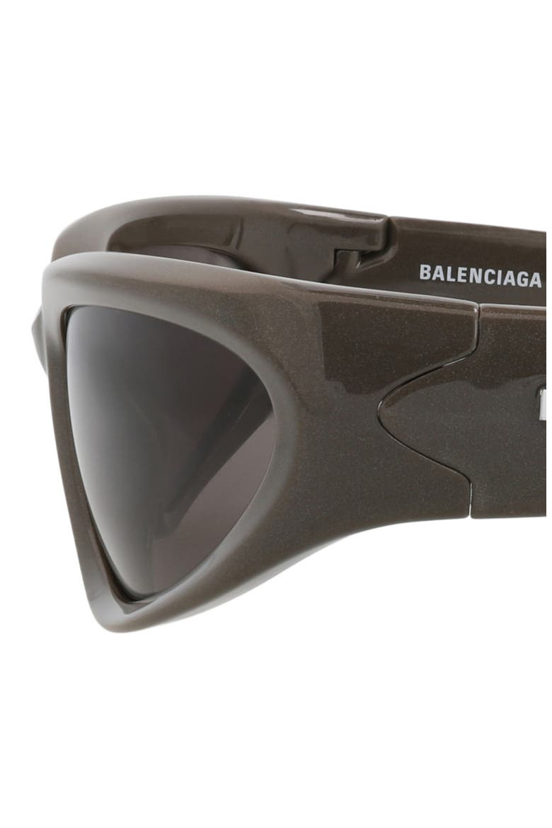 65mm Oval Sunglasses, Alternate, color, GREY GREY GREY