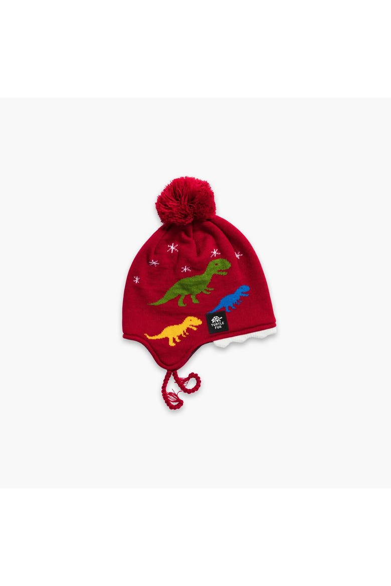 Toddler Chomp Chomp Winter Hat, Main, color, Red