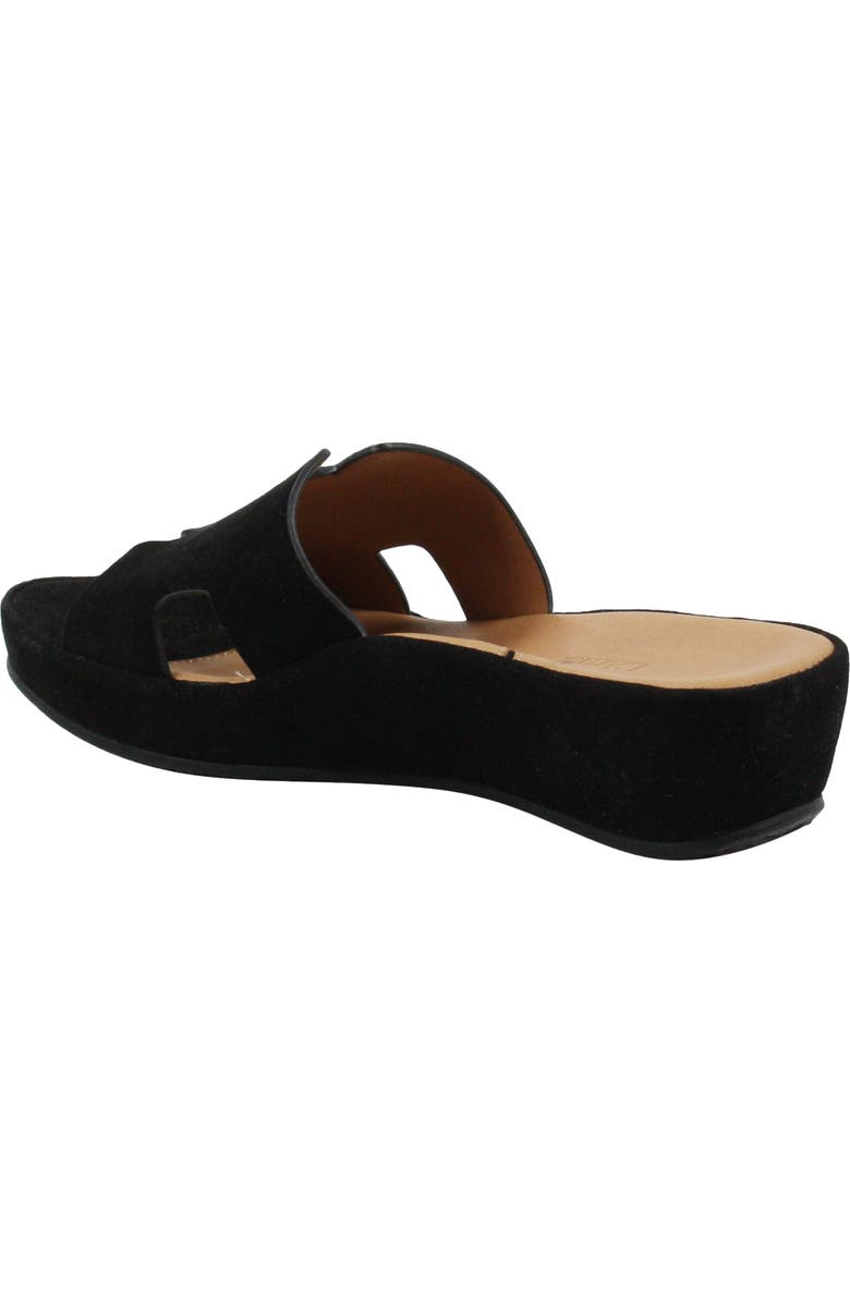 L'Amour des Pieds Catiana Platform Sandal, Alternate, color, Black Kidsuede