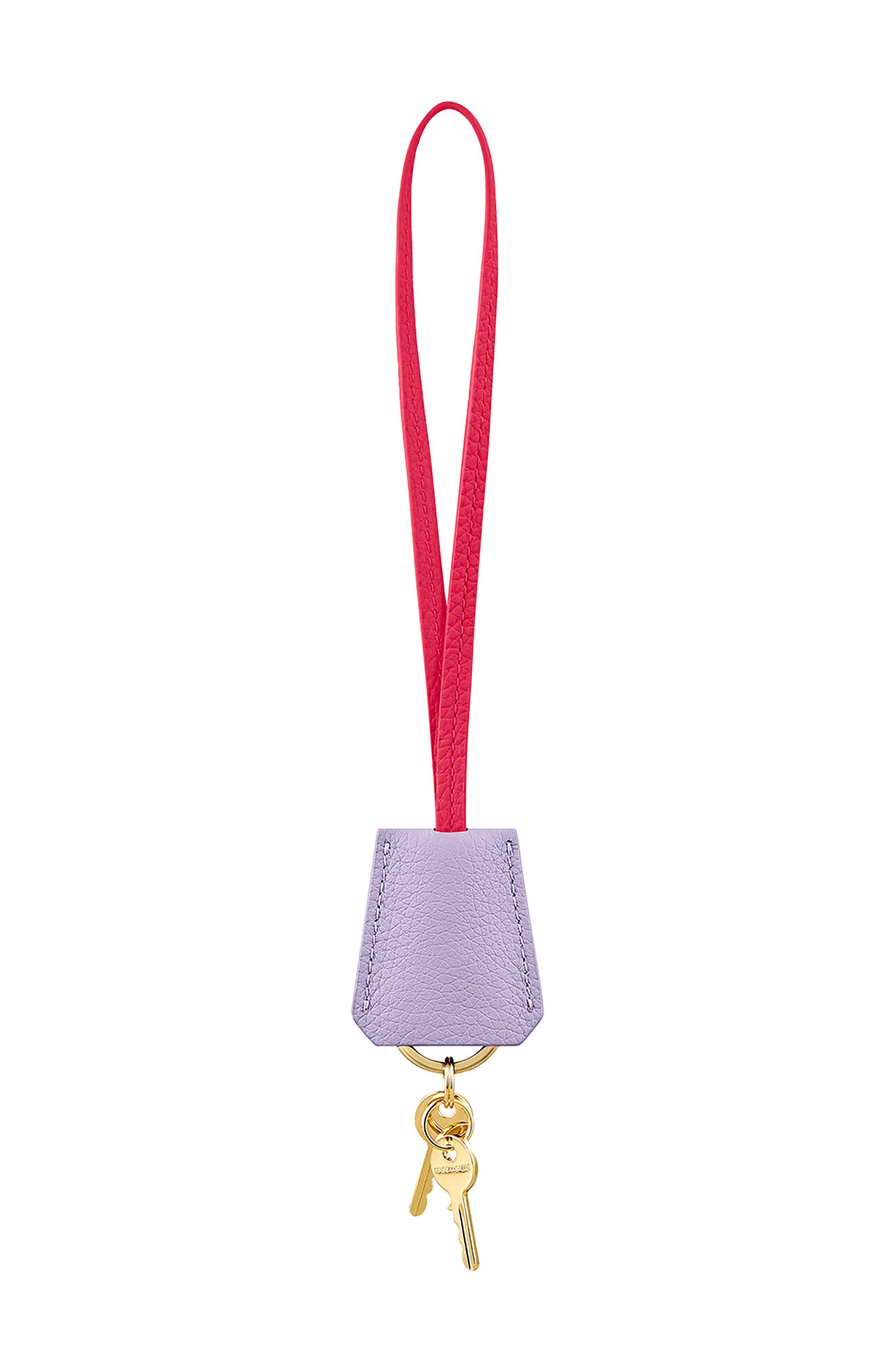 MAISON de SABRÉ The SABRÉMOJI Padlock Charm, Alternate, color, Fuchsia Lavender