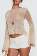 Princess Polly Evanne Long Sleeve Knit Top