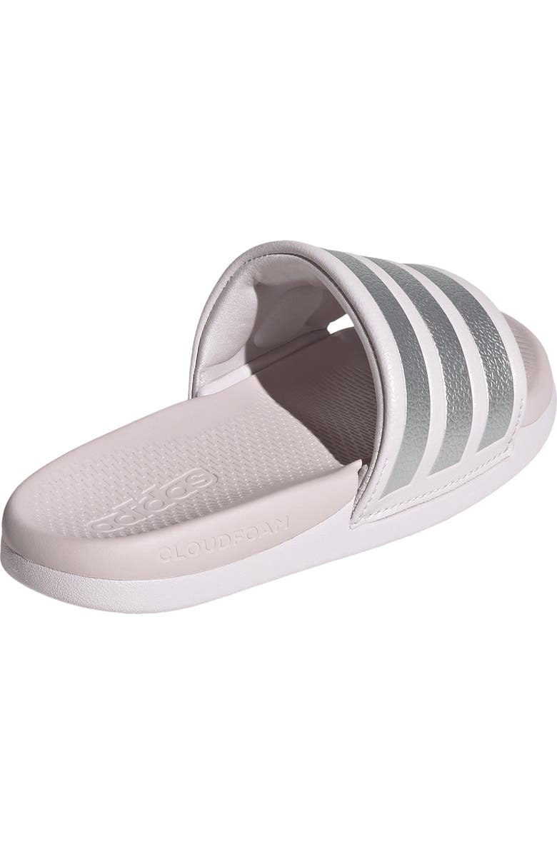adidas Kids' Adilette Comfort 2.0 Sport Slide, Alternate, color, Almost Pink/Silver Metallic/Almost Pink