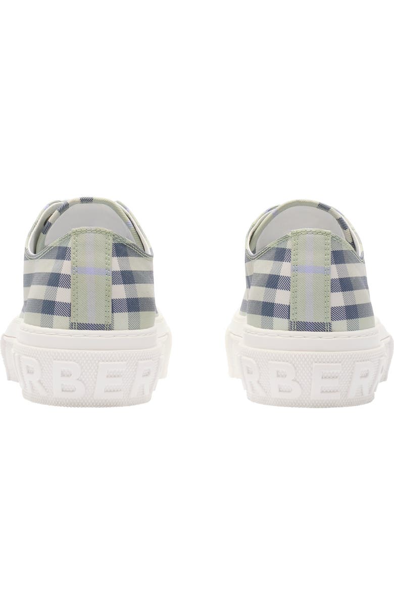 Burberry Check Sneakers, Alternate, color, Seafoam Green