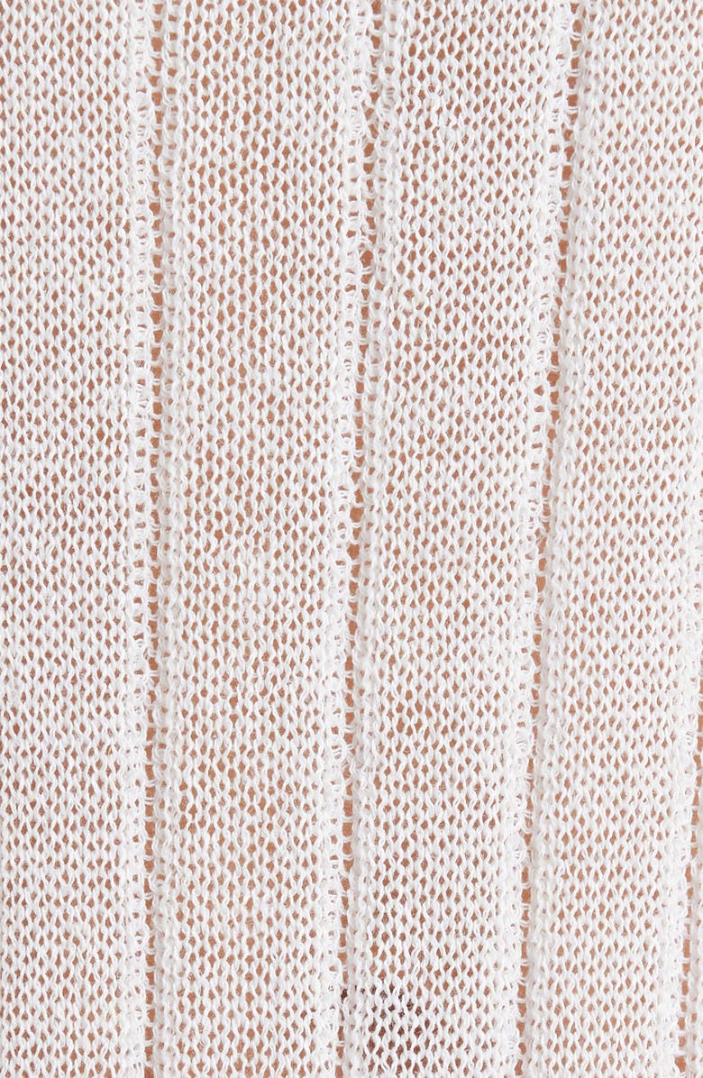 Solid & Striped The Felice Rib Cover-Up Dress, Alternate, color, Brule