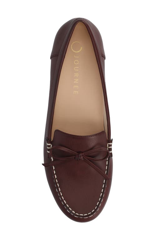 Journee Collection Journee Womens Novella Medium And Wide Width Driving Loafer In Red
