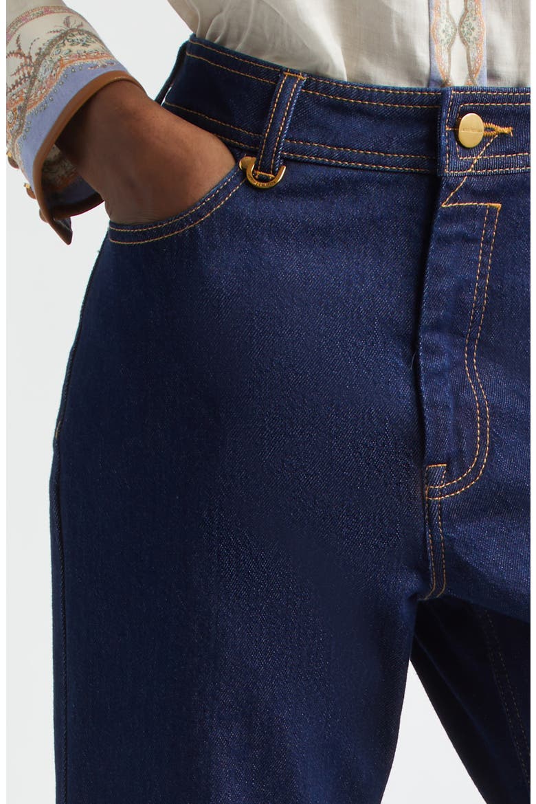 Kindred Spirit Flare Jeans, Alternate, color, HARBOUR BLUE