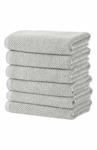 Woven & Weft Popcorn Texture 6-Piece Towel Set