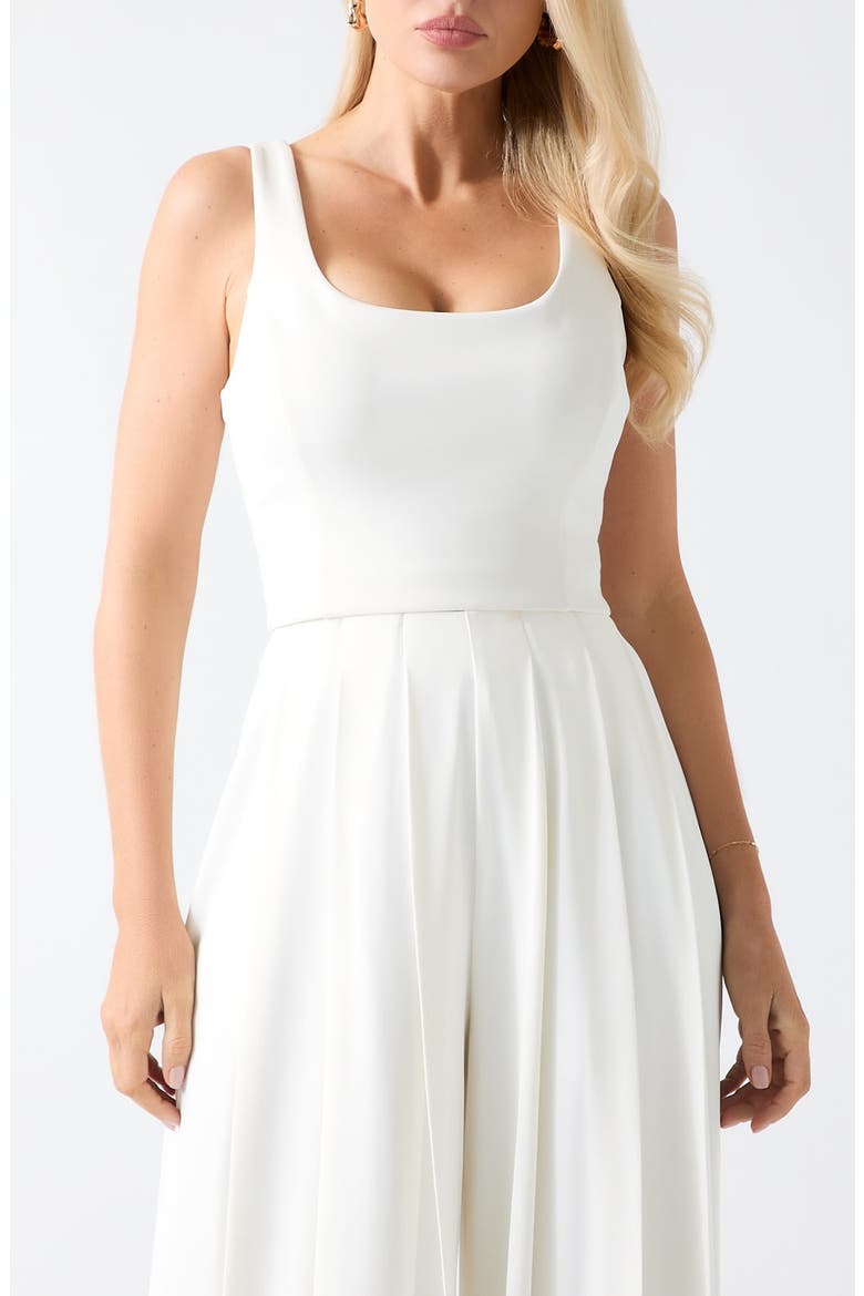 Paulina Scuba Top, Main, color, OPEN WHITE