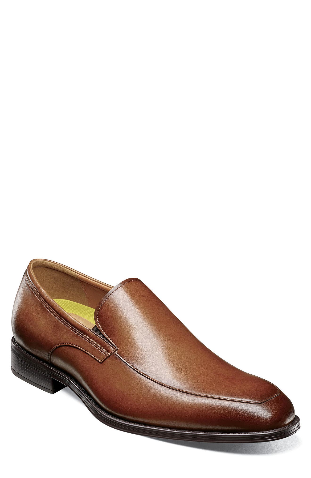 Amelio Venetian Loafer, Main, color, COGNAC