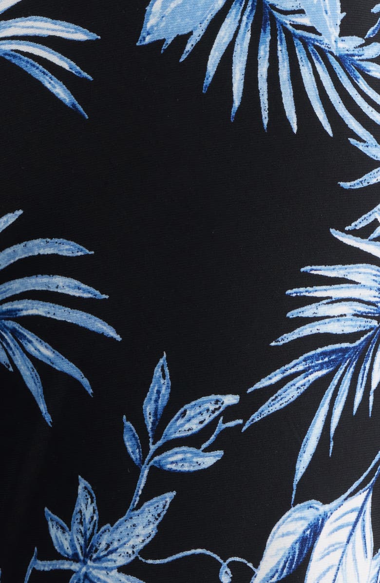 Anne Klein Pull-On Wide Leg Pants, Alternate, color, Anne Black Multi