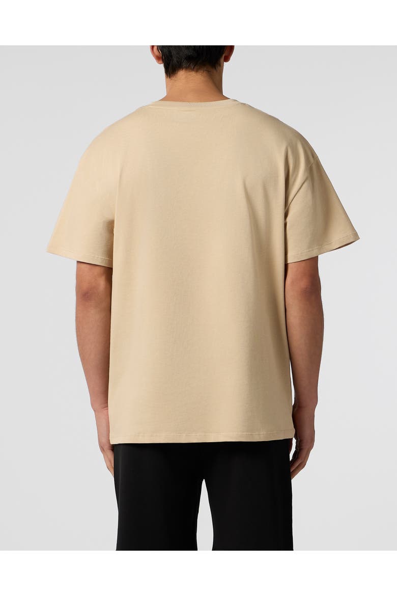 Round Neck T-Shirt 3D Tiger Men, Alternate, color, beige