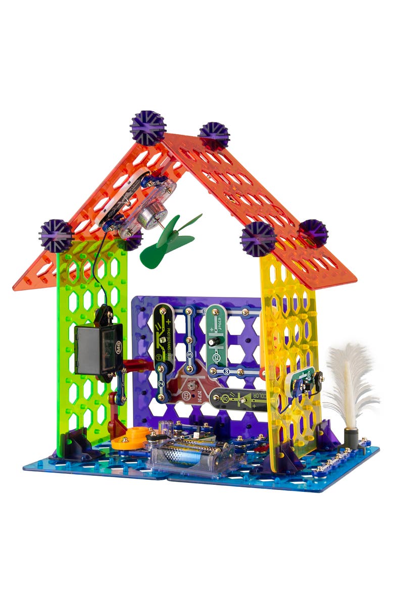 Snap Circuits Sanp Circuits My Home STEM Learning Toy, Alternate, color, Multicolored
