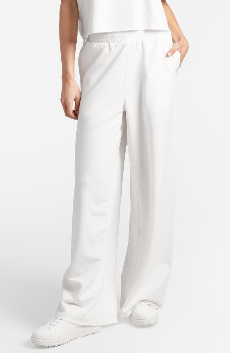 Sunday Citizen French Terry Lounge Pants, Main, color, Off White