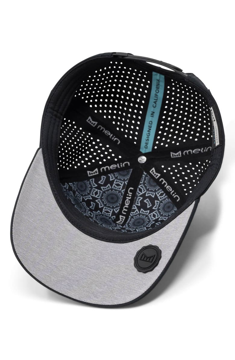 Melin Odysea Hydrolite Performance Snapback Hat, Alternate, color, Black