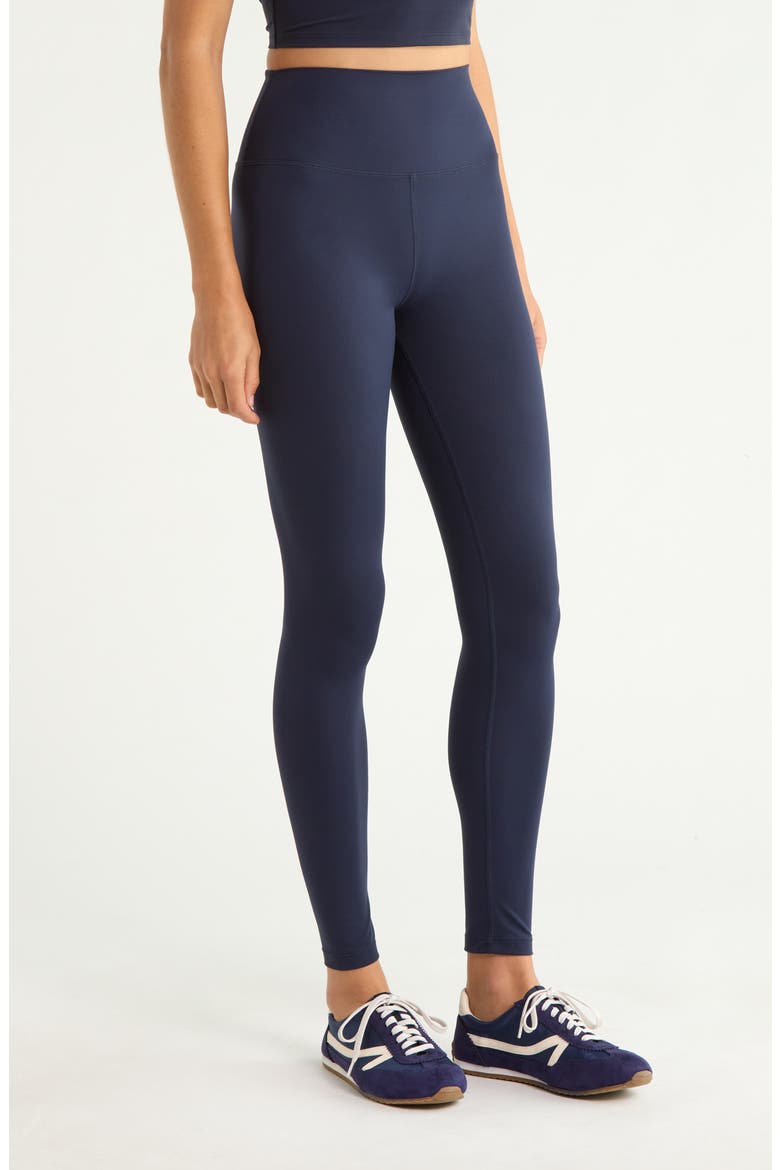 Sprint Rigor High Waist 7\/8 Leggings, Alternate, color, INDIGO