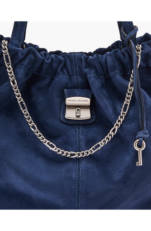 Marc Jacobs The Cristina Suede Tote In Blue