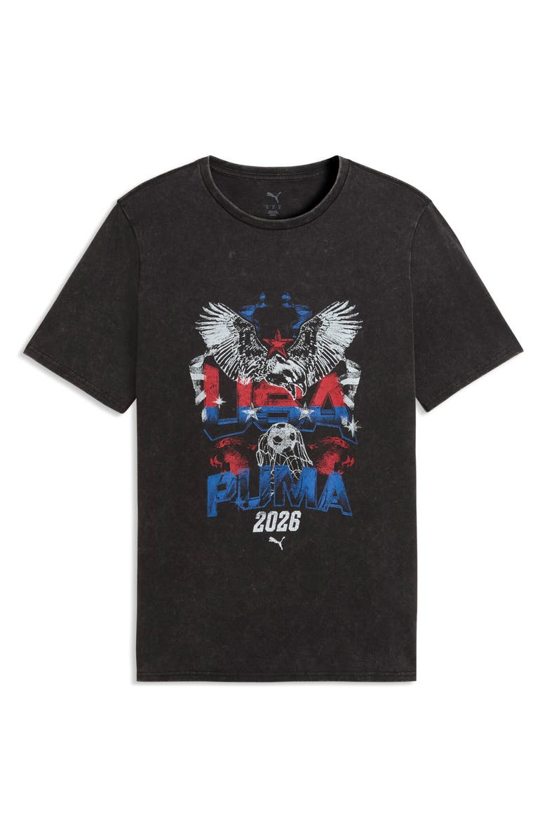 PUMA Fanpack '90s Bespoke USA Cotton Graphic T-Shirt, Alternate, color, 