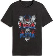 PUMA Fanpack '90s Bespoke USA Cotton Graphic T-Shirt