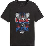 PUMA Fanpack '90s Bespoke USA Cotton Graphic T-Shirt